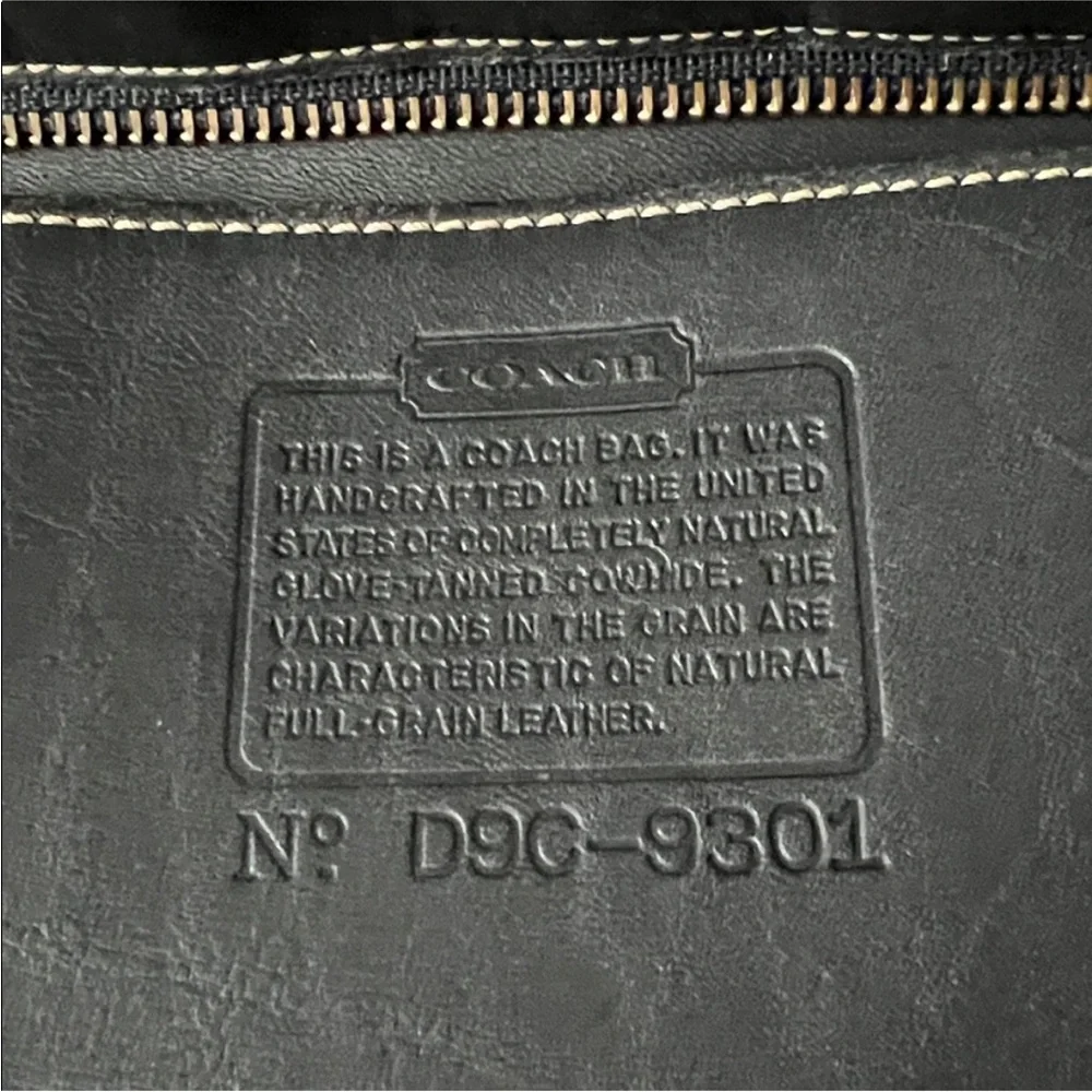Vintage Coach Bleecker Mini Tote aka the Bleecker Small Basket Bag, #9301 - Picture 13 of 13